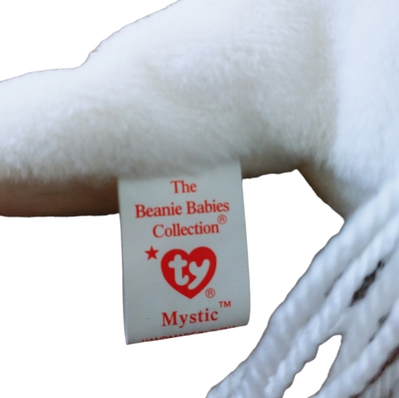 Ty Beanie Babies - Mystic White Unicorn 1994 **RARE, ERRORS** (Retired, … - Picture 4 of 10